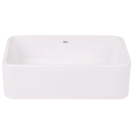 Bacha de baño Roca 45x28x13cm lea rectangular blanco