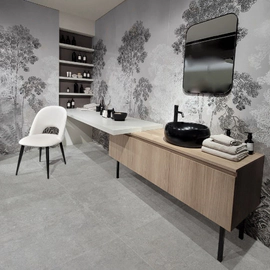 Porcelanato Cerro Negro 64x122 Mikonos gris nat rect cal 2º