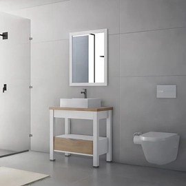 Mueble vanitory Campi 80cm oak s/mesada OA80