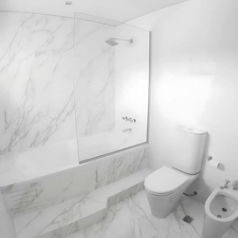 Casco de bañera Ferrum 140x70x37 atuel acrílico blanca ATU-BA-001-BL