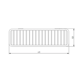 Accesorio de baño Robinet Esponjera Practica negro mate