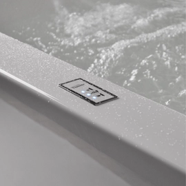 Hidromasaje Ferrum 180x90x51 carilo 8 jets base 18 H-CAR-18-08-B-D