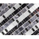 ARREN MALLA 30X30 Mix de marmol Modelo Lumina 1215 tonos Gris Negro Bianco