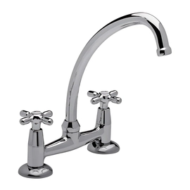 Grifería de cocina FV newport plus pico movil 0413/B2P-CR