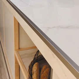 Guardacanto quadra cromo mate 10 mm x 5 mm x 2,5 m Atrim