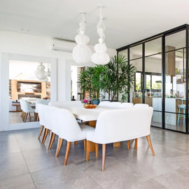 Porcelanato Ilva 60x120 burlington silver semilapado 1º
