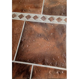 Piso de cemento Lanik Terra 40x40 Terracota matiz prec 1805
