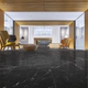 Porcelanato Marazzi 75x150 allmarble elegant black lux rectificado 1º
