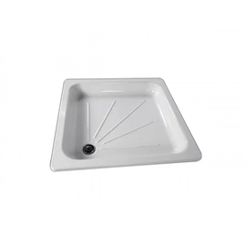 Receptaculo Bagnara 80x80x9 Para Embutir Con Greensir