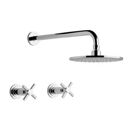 Grifería de ducha FV temple 2 llaves 0109/87-CR