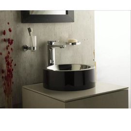 Korb pileta de apoyo akira negra 1509