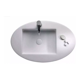 Lavatorio Ferrum Temple Khios 1 ag blanco LWK1F