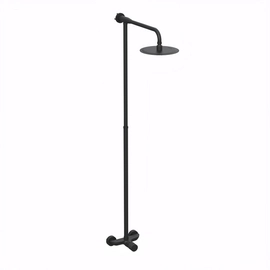 Griferia de ducha Exterior Hidromet Texture sin transf c/barral 9891NEGR