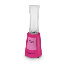 Licuadora Portatil Ultracomb Mixer To Go Rosa 350W botella 600ml LC2203R