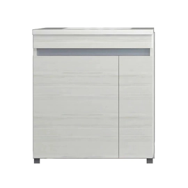 Vanitory Schneider 70cm aqua sin mesada blanco texturado