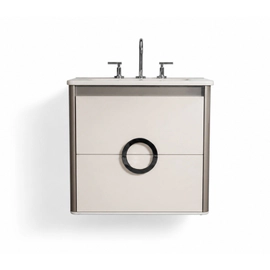 Mueble Aereo Campi Circle 60 BCO/GRIS 62X48XX52 sin mesada CIR60