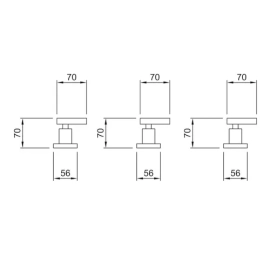 Grifería de bidet Peirano Adra acabado cr 70-162