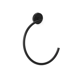 Toallero Aro Jet Black 3743NEGR Hidromet