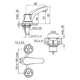 Grifería de baño FV pampa kit Lavatorio + ducha + bidet