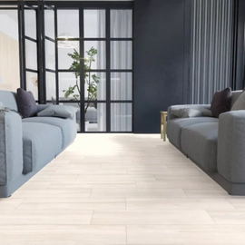 Porcelanato Alberdi 20x60 pehuen blanco rectificado 1°