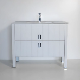 Mueble Campi deck 80 blanco de 80 sin/ mesada