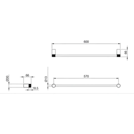 Toallero barral Peirano beat niquel 18010
