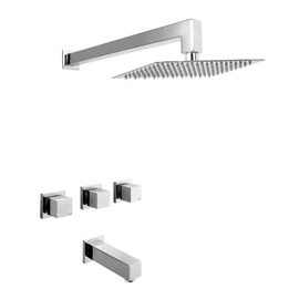 Griferia de ducha c/transf Peirano  lago cr 80-161