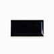 Revestimiento Misiones 15x7.5 Beveled Subway Black 1m2