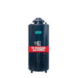 Termotanque Acquapiu Alta Recup Multigas 52 lts salida Vertical Ceramic Blue