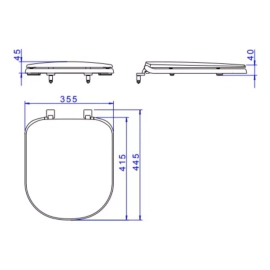 Asiento Deca Vogue Plus AP.516.17