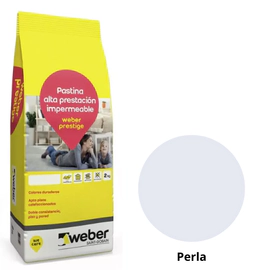 Pastina Weber Prestige Gris Perla X 2kg.92-1224
