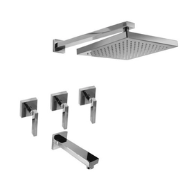 Griferia baño Hidromet Bañera C/Transferencia Block Lever