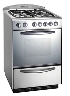 Cocina Domec classic Line multigas inox CXCLFV