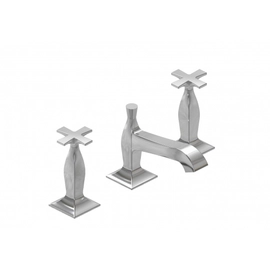 Griferia de Lavatorio Hidromet  New Castle cruz cr