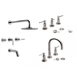 Griferia Baño Fv City Lavatorio Bidet Ducha + &