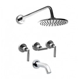 Combo Griferia Baño Vasser Cyrano Lever