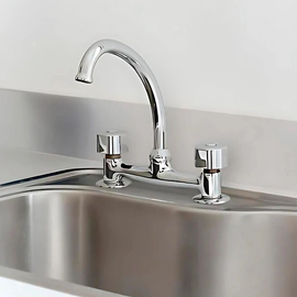 Grifería de cocina Fv arizona de mesada 0413/B1P-CR