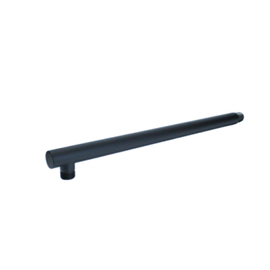 Tubo de ducha redondo Daaccord 400mm acero inox negro  DUCH0IMP 65