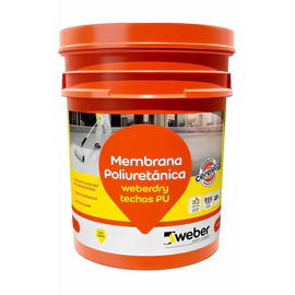 Membrana liquida Weber weberdry techos PU Teja  20KG 94-4003