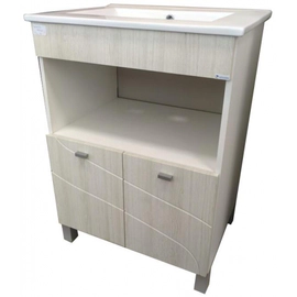 vanitory schneider Nilo 60 con mesada 3 agujeros