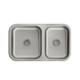 Bacha doble 64x37x15 Mi Pileta 105EC