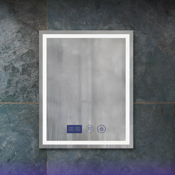 Espejo rectangular Qualika 70x80 Touch-desemp-hora Q2