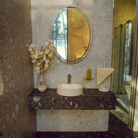 Espejo redondo Qualika 60cm Touch-Desamp-Hora Q2