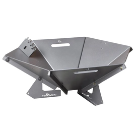 Parrilla fogon novecento leña Tromen