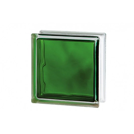 Ladrillo de vidrio Vitroblock Nube verde bte 19x19 75200