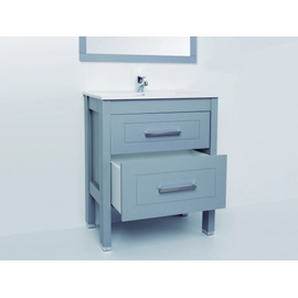 Mueble Campi Jazz 90 gris c/mes de loza 3ag