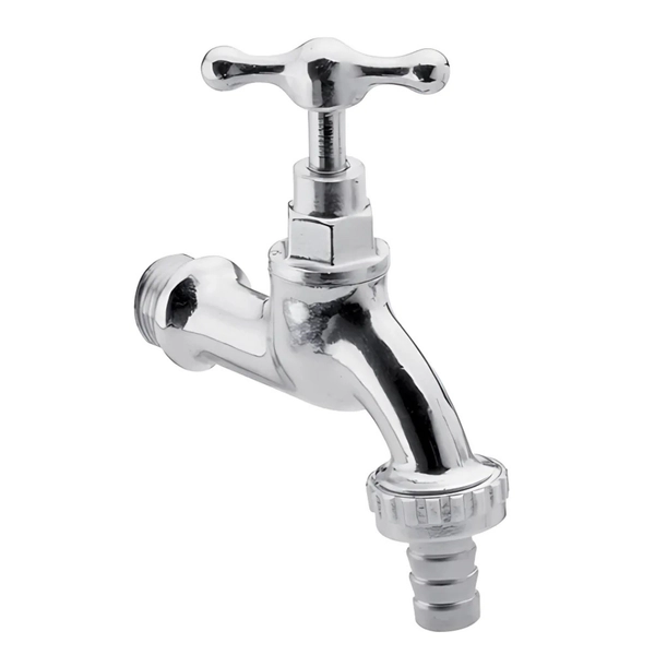 Grifería FV jardin para manguera 13 mm 0436-13C-CR