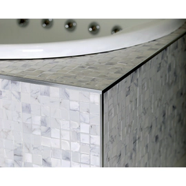 Atrim varilla aluminio tapacanto 16mmx16mmx2.5m cromo brillante 1911