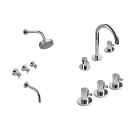 Griferia baño comp Hidromet Mini Lever Lavatorio Bidet ducha