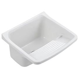 Pileta lavadero Ferrum traful blanca LP015B